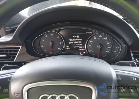 2016 Audi A8 L 4.0T Sport from USA, damaged, VIN WAU43AFD4GN021100